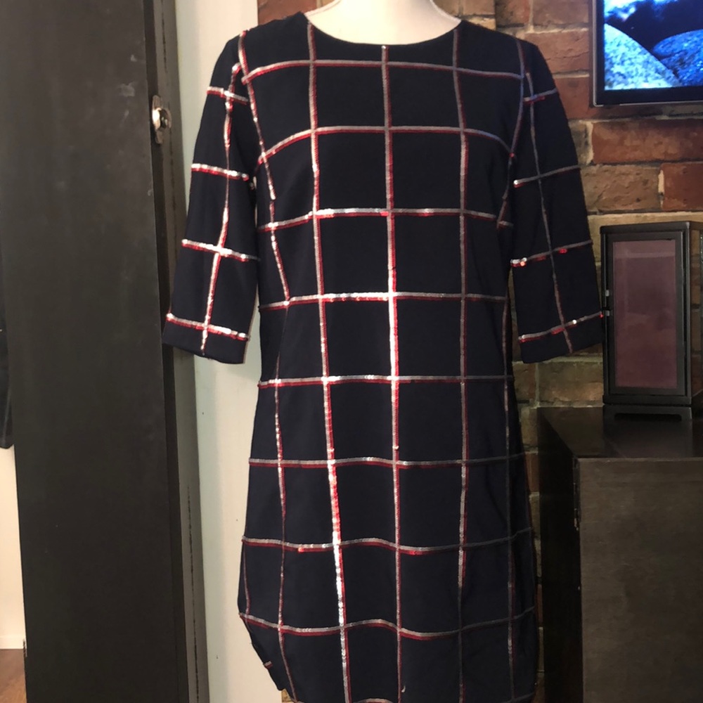 NWT Tommy Hilfiger Navy Shift Dress